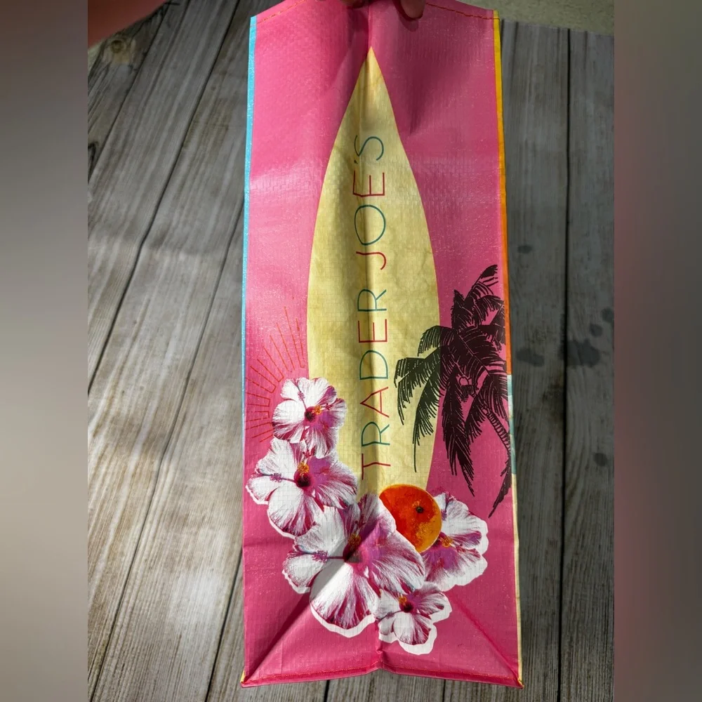 NWT Trader Joe's Florida Reusable Shopping Bag